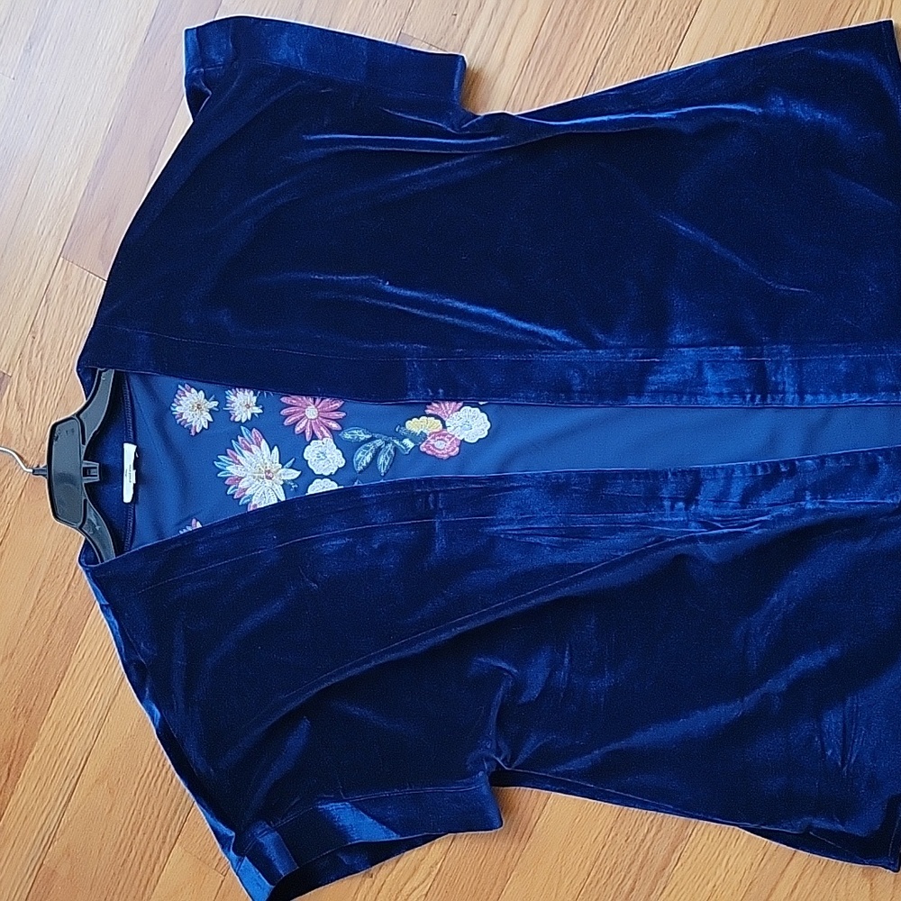 Entro Velvet kimono Sz Med